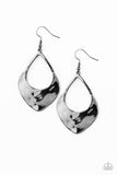 Dig Your Heels In - Black Paparazzi Earrings