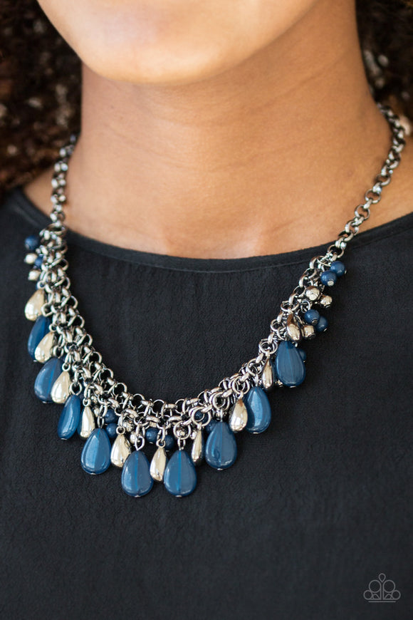 Diva Attitude - Blue Paparazzi Necklace