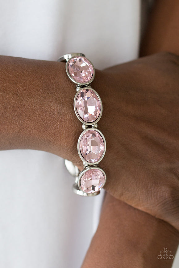 Diva in Disguise - Pink Paparazzi Bracelet