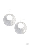 Dotted Delicacy - Silver Paparazzi Earrings