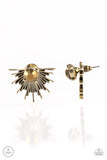 Dynamic - Brass Paparazzi Earrings