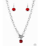 Dynamite Dazzle - Red Paparazzi Necklace