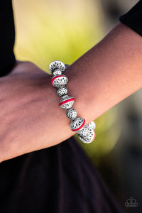 Eastern Enchantment - Red Paparazzi Bracelet