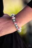 Eastern Enchantment - Red Paparazzi Bracelet