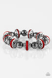 Eastern Enchantment - Red Paparazzi Bracelet