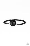 Eco Eccentricity - Black Paparazzi Bracelet