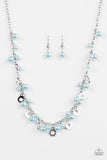 Elegant Ensemble - Blue Paparazzi Necklace