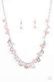 Elegant Ensemble - Pink Paparazzi Necklace