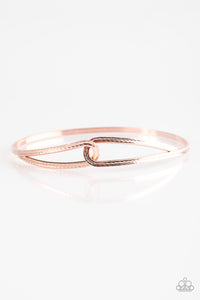 Elegant Expressionist - Rose Gold Paparazzi Bracelet