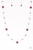 Eloquently Eloquent - Purple Paparazzi Necklace