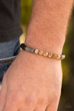 Energetic - Brown Paparazzi Bracelet - Urban