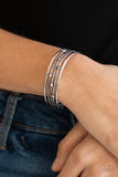 Extra Expressive - Silver Paparazzi Bracelet