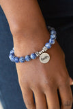 Faith It, TIll You Make It - Blue Paparazzi Bracelet