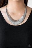 Feast Or Famine - Silver Paparazzi Necklace