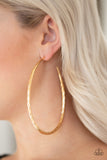 Fleek All Week - Gold Paparazzi Earrings