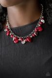 Flirtatiously Florida - Red Paparazzi Necklace