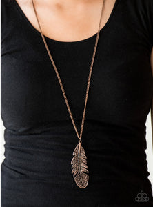 Free Bird - Copper Paparazzi Necklace