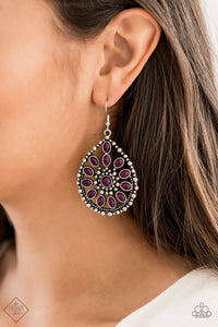 Free To Roam - Purple Paparazzi Earrings