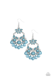 Garden Dream - Blue Paparazzi Earrings