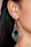 Garden State Glow - Blue Paparazzi Earrings