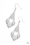 Genie Grotto - Silver Paparazzi Earrings