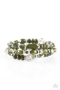 Girl Boss - Green Paparazzi Bracelet