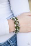 Girl Boss - Green Paparazzi Bracelet