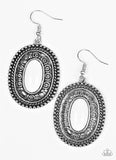 Haute Hacienda - White Paparazzi Earrings