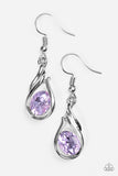 Haute On Your Heels - Purple Paparazzi Earrings