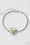 Heart Knock Life - Green Paparazzi Bracelet