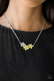 Hibiscus Haciendas - Yellow Paparazzi Necklace