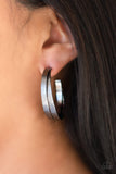 High Class Shine -  Black Paparazzi Earrings