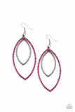 High Maintenance - Pink Paparazzi Earrings