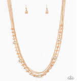 High Standards - Gold Paparazzi Necklace