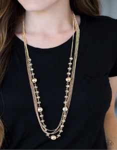 High Standards - Gold Paparazzi Necklace