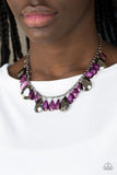 Hurricane Season - Purple Paparazzi Necklace