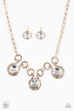 Hypnotized - Blockbuster - Gold Paparazzi Necklace