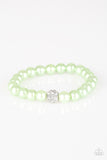 Im Here For The Bride - Green Paparazzi Bracelet