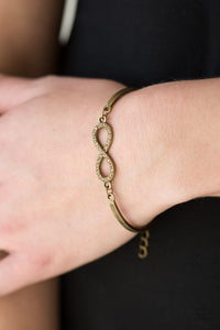 Infinite Treasure - Brass Paparazzi Bracelet