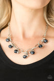 Lets Get This Fashion Show on The Road - Blue Paparazzi Necklace