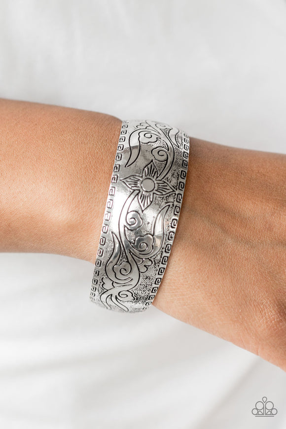 Lily Of The Tribe - Silver Paparazzi Bracelet