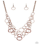 Main Street Mechanics - Copper Paparazzi Necklace