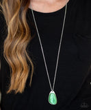 Magically Modern - Green Paparazzi Necklace