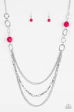 Margarita Masquerades - Pink Paparazzi Necklace