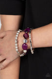 Marina Magic - Purple Paparazzi Bracelet