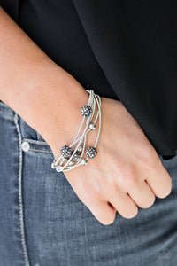 Marvelously Magnetic - Silver Paparazzi Bracelet