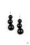 Material World - Black Paparazzi Earrings