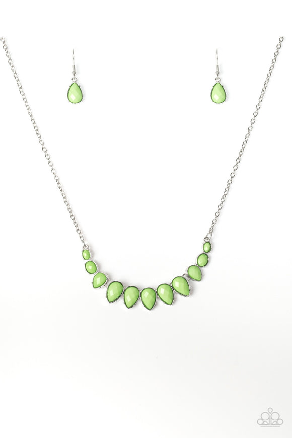 Maui Majesty - Green Paparazzi Necklace