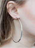 Meet Your Maker - Silver Paparazzi Earrings