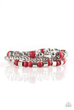 Mesa Mason - Red Paparazzi Bracelet